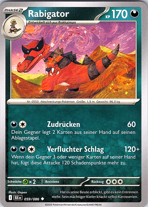 Rabigator #059/086 — Schwarz & Weiß – Blister (German)