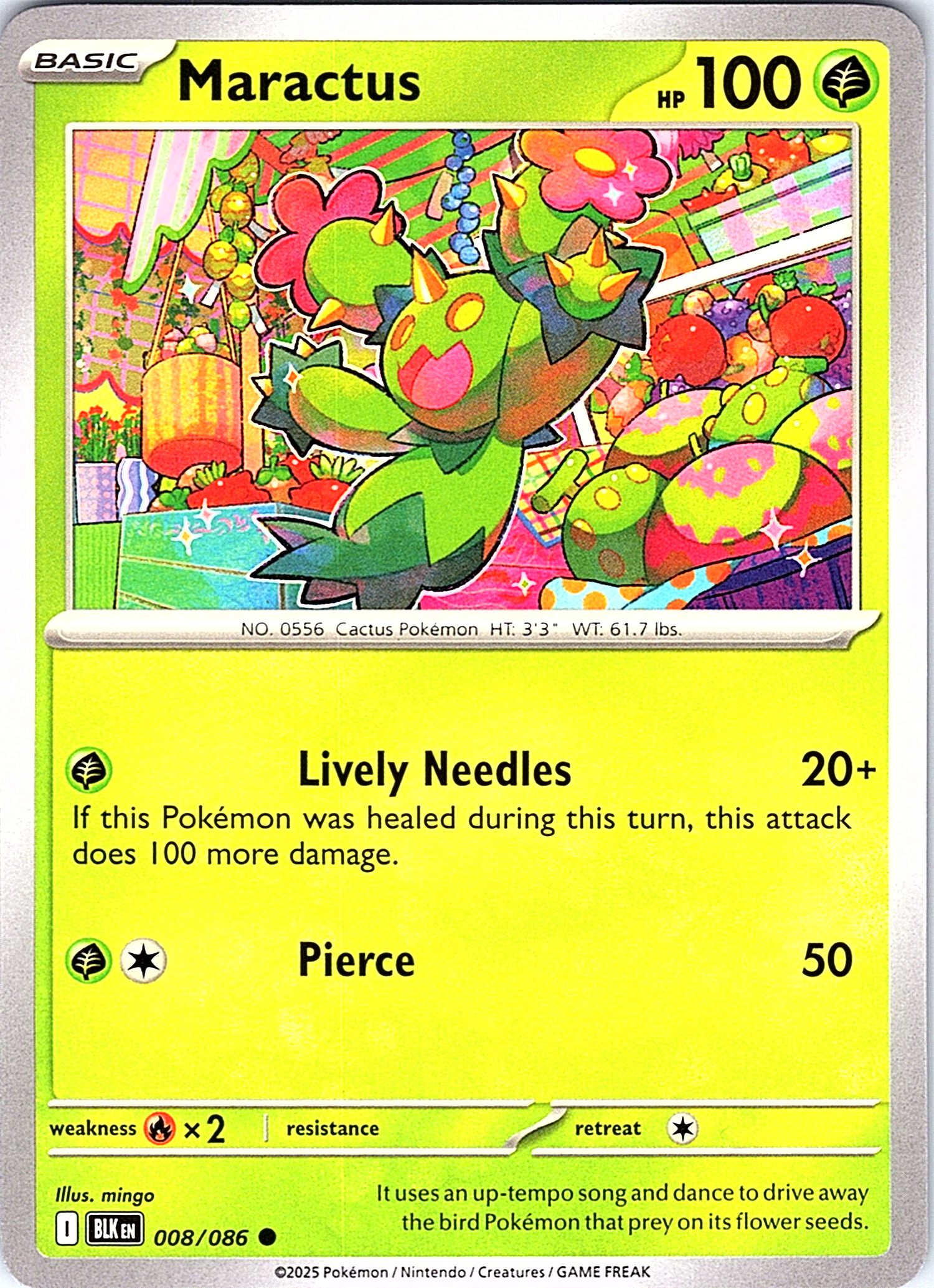 Maractus #008/086 — Black & White
