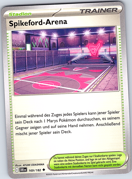 Spikeford-Arena #169/182 — Pokémon TCG: Sword & Shield—Obsidian Flames (German)