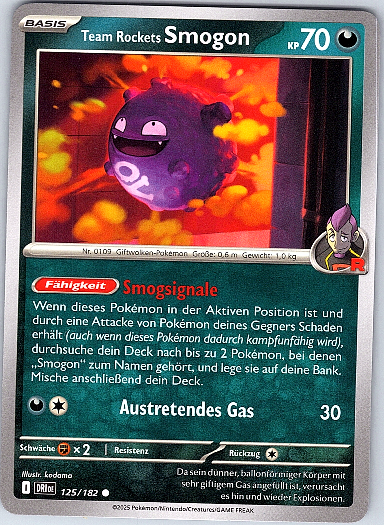 Smogon #125/182 — Team Rocket Returns (German)