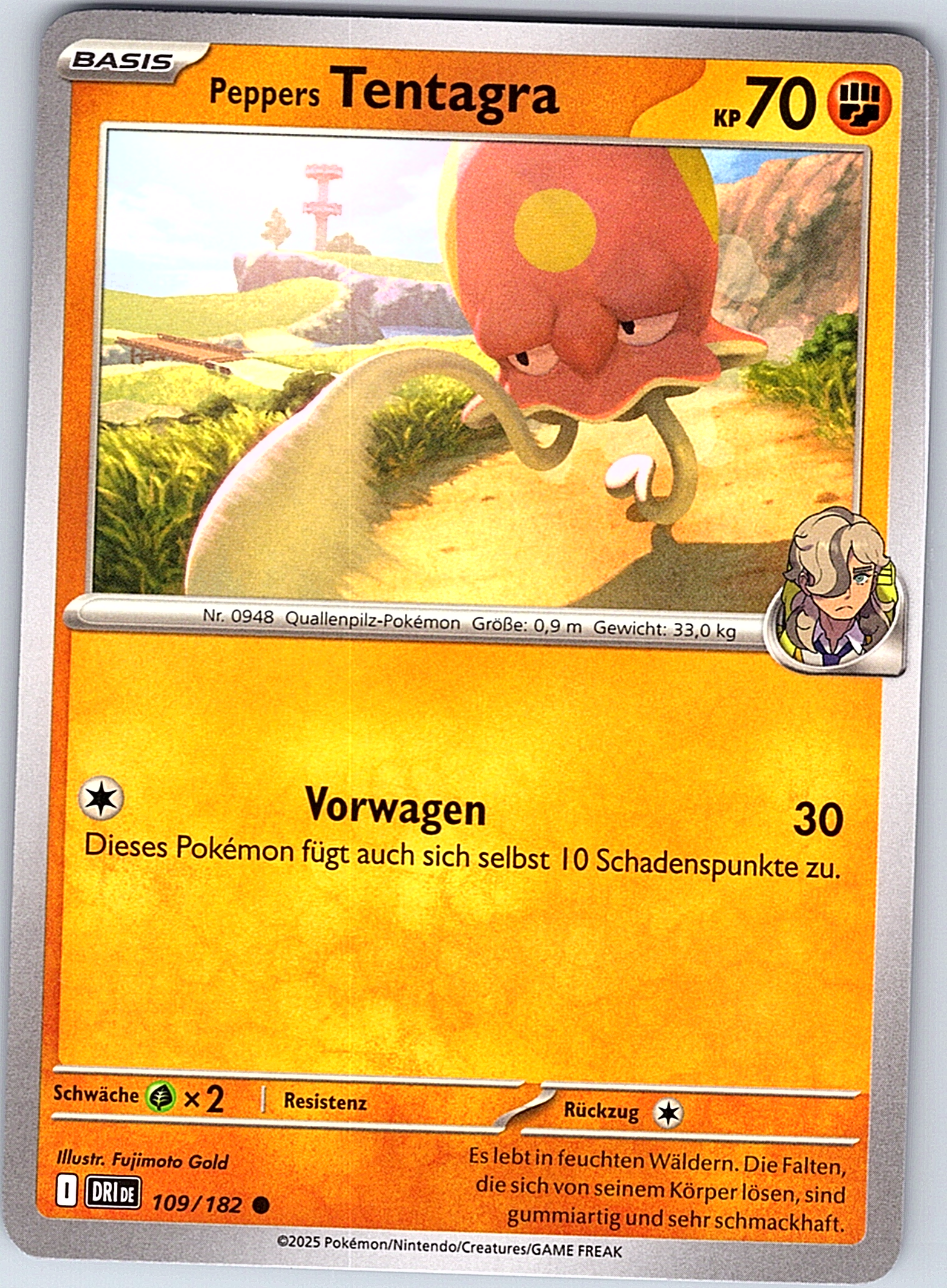 Tentacool #109/182 — Peppers (German)