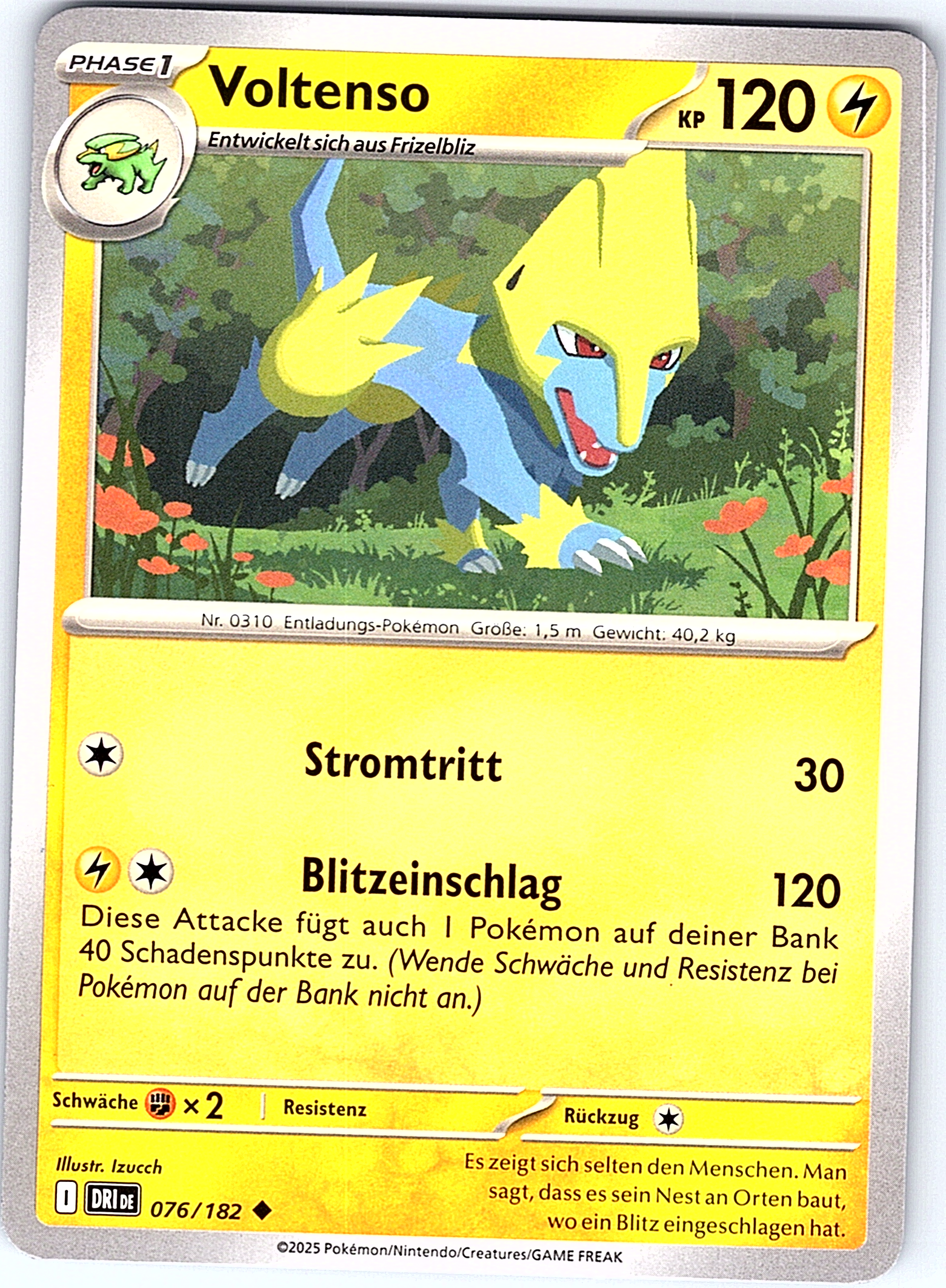 Voltenso #076/182 — Drei Regionen (German)