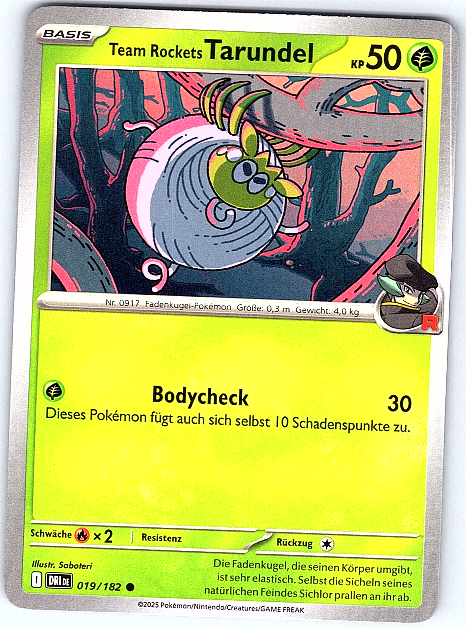 Tarundel #079/182 — Team Rocket Returns (German)
