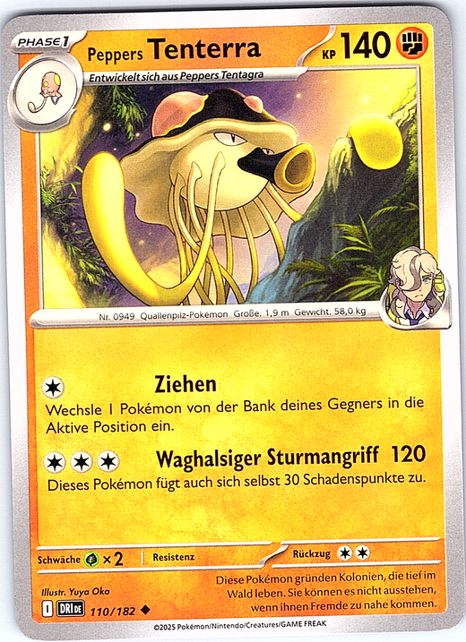 Peppers Tentterra #110/182 — Drei (German)