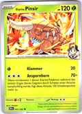Pinsir #001/182 — Pokémon Card 151 (German)