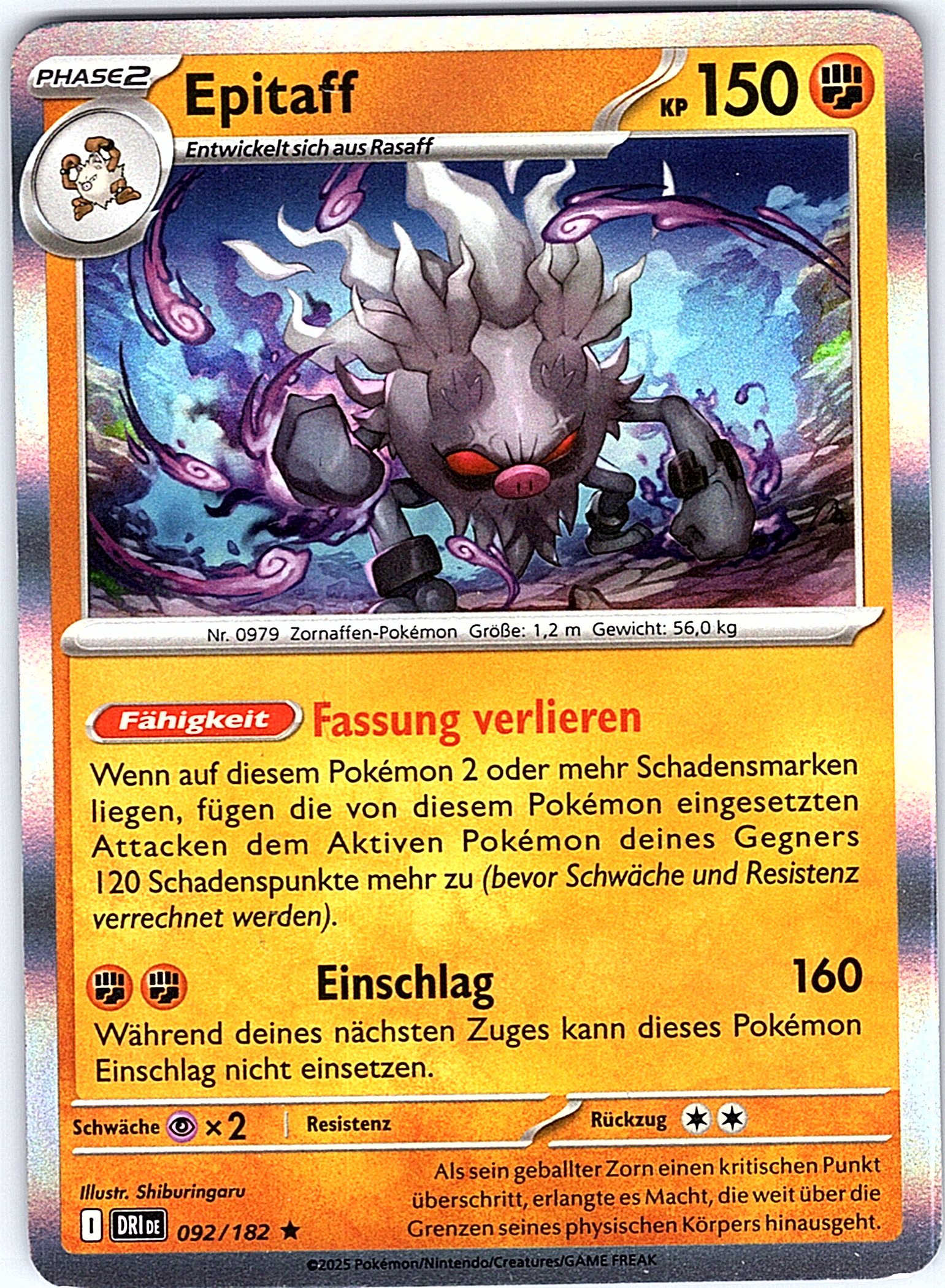 Epitaff #092/182 — Drachen der Inseln (German)