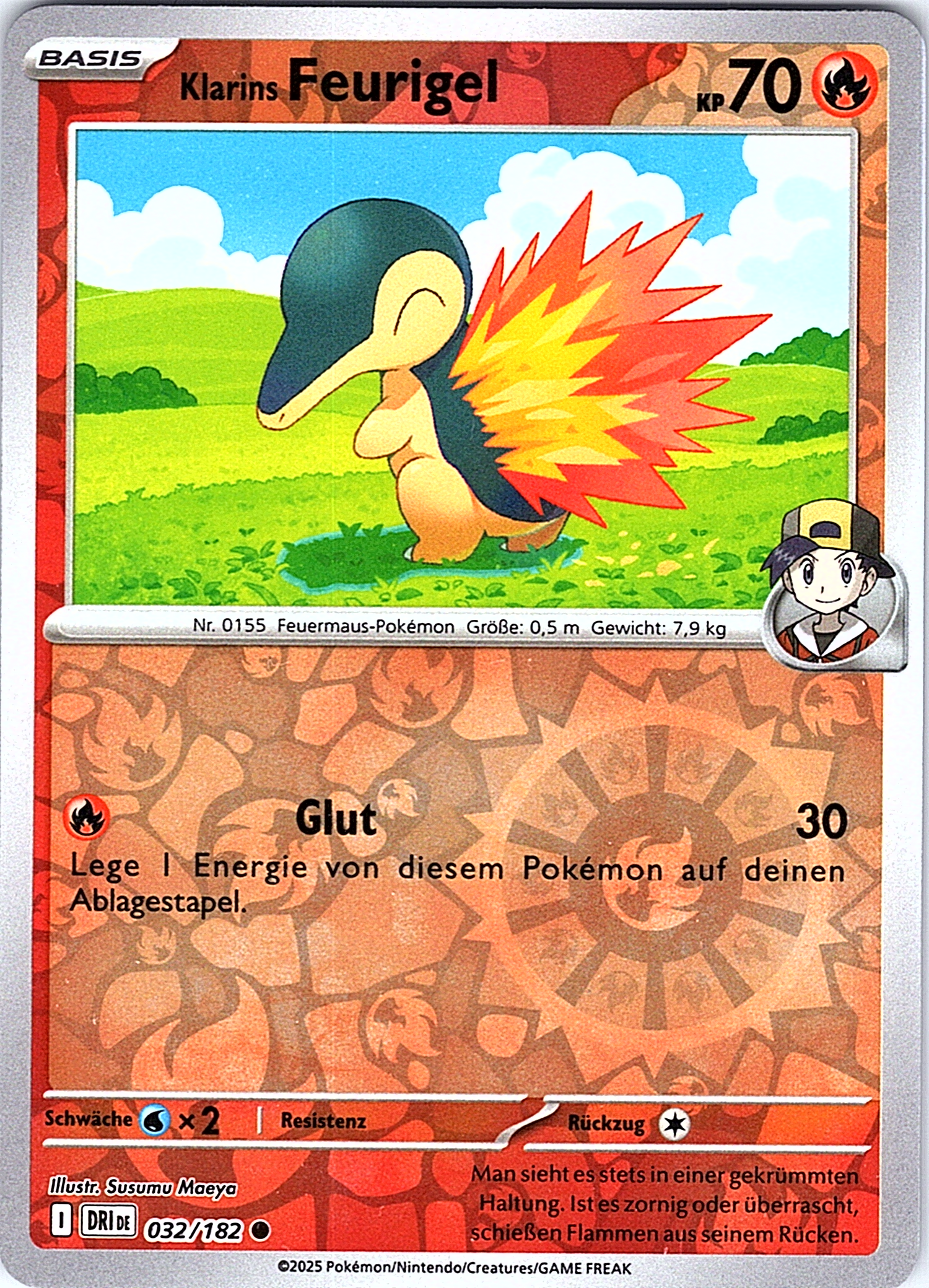 Feurigel #032/182 — Pokémon Trading Card Game: Scarlet & Violet (German)
