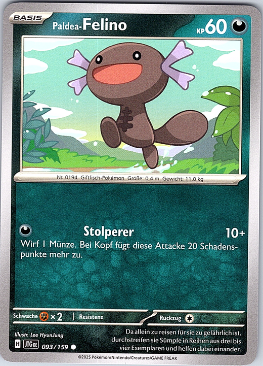 Paldea-Felino #093/159 — Paldea Evolved (German)