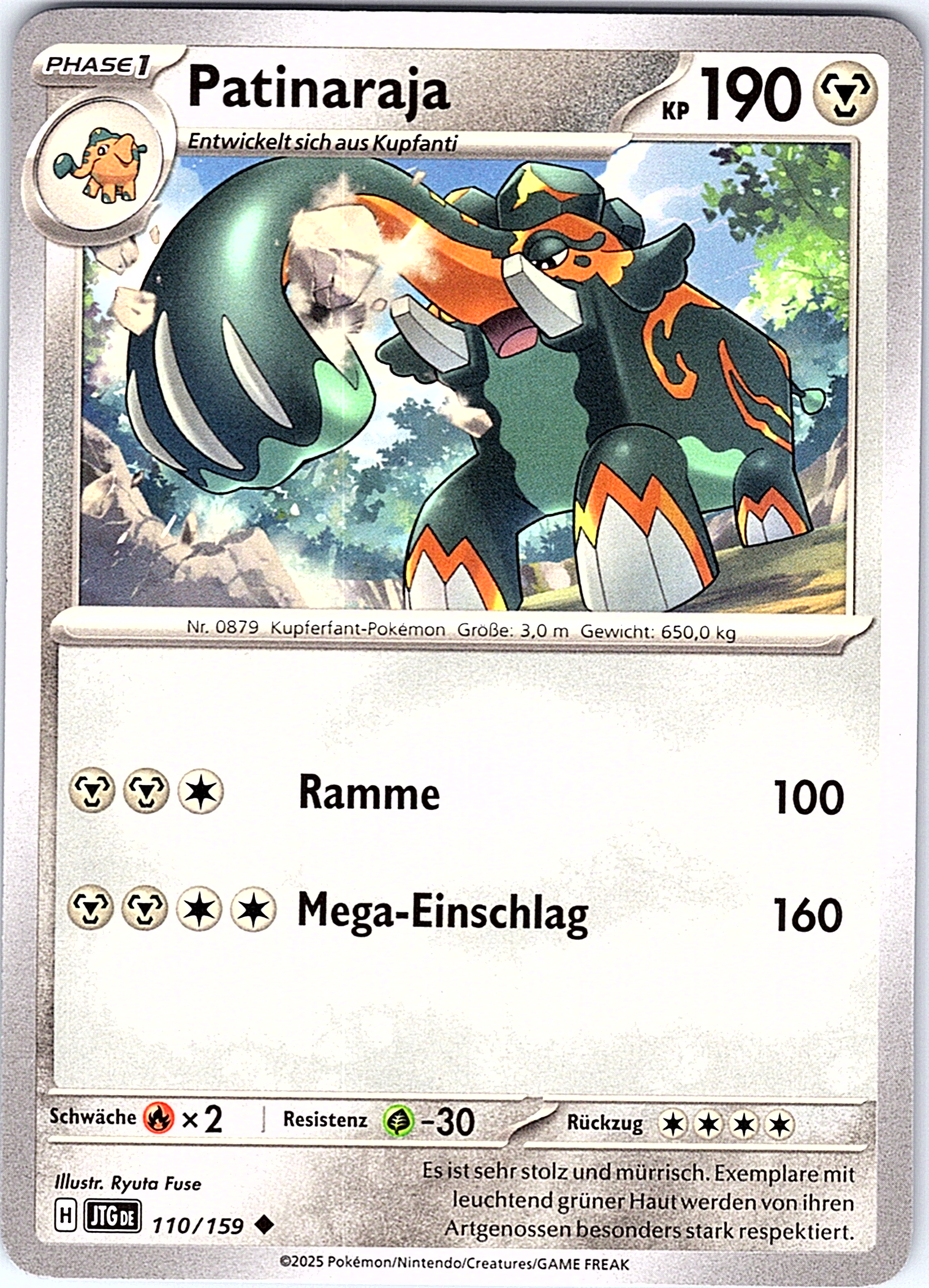 Patinaraja #110/159 — Jubiläums-Set (German)