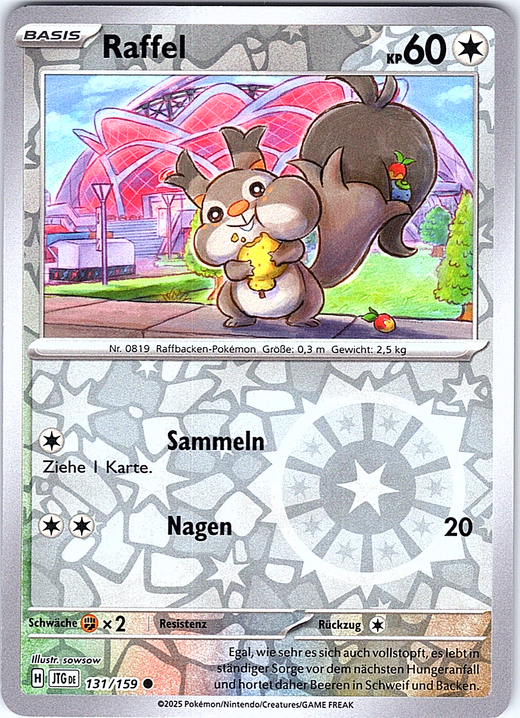 Raffel #131/159 — Jubiläums-Set (German)