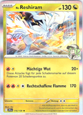 Reshiram #116/159 — Wonders of the World (German)