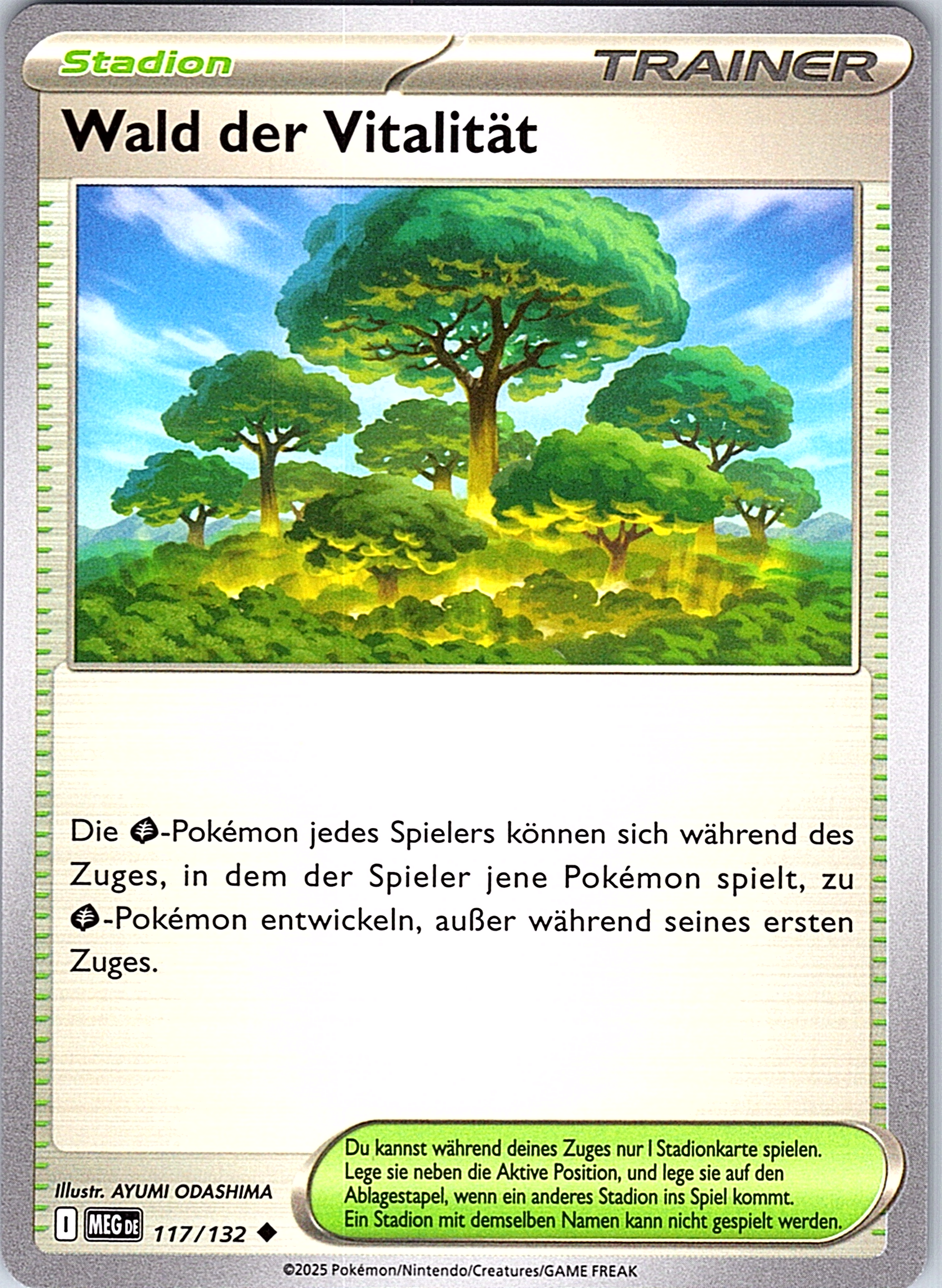Wald der Vitalität #117/132 — Schwert & Schild – Einall (German)