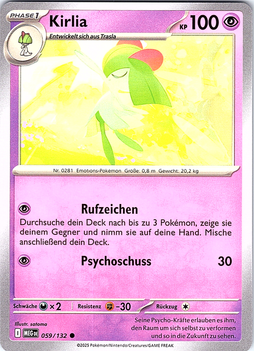 Kirlia #059/132 — Schwert & Schild – Ein neuer Anfang (German)