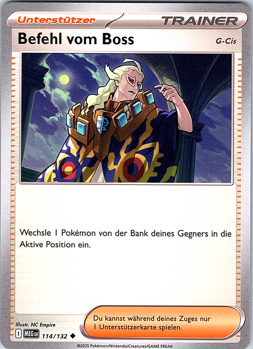 Befehlt vom Boss #114/132 — Schwert & Schild – Team Schicksal (German)