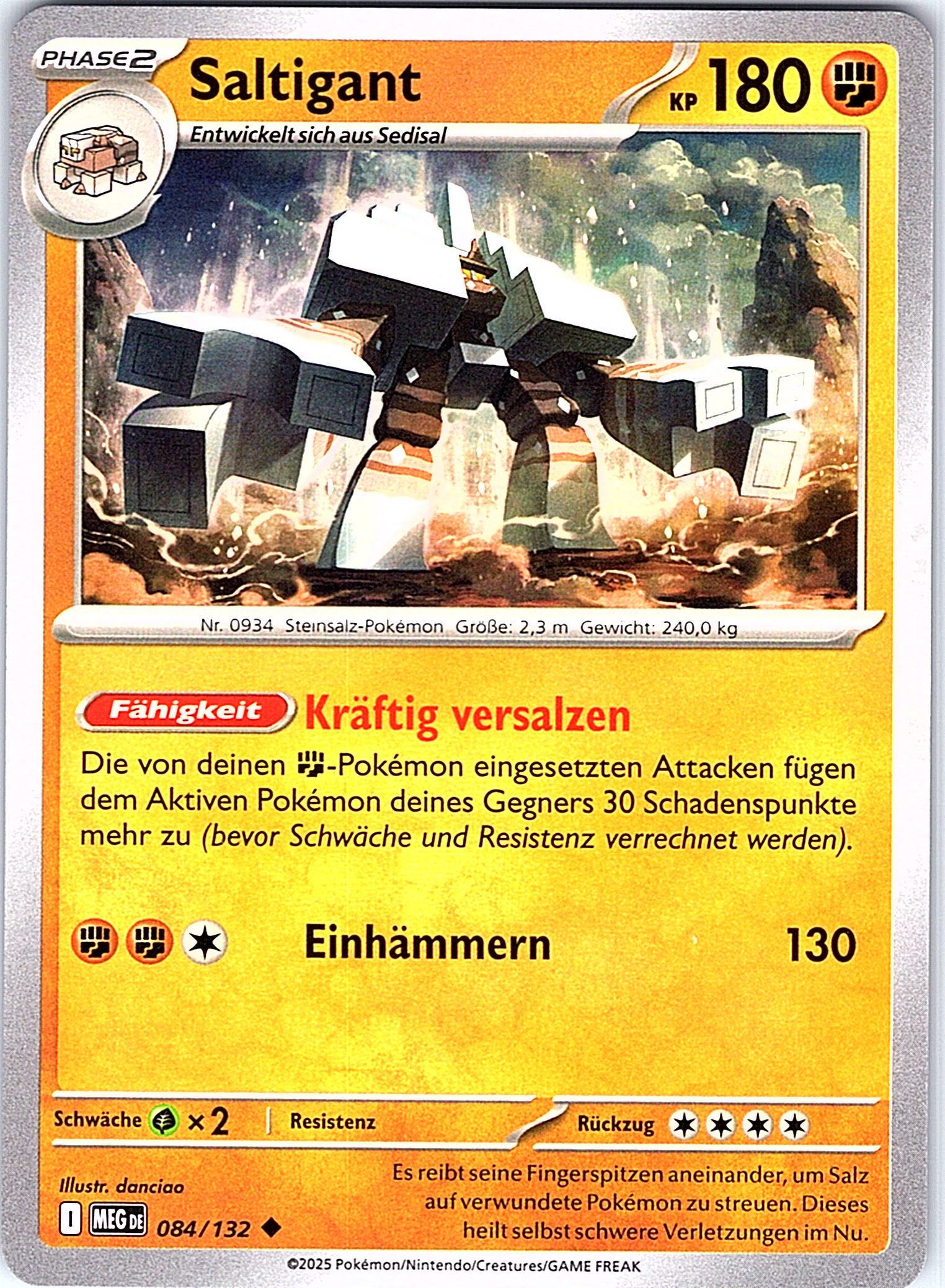 Saltigant #084/132 — Mega-Set (German)