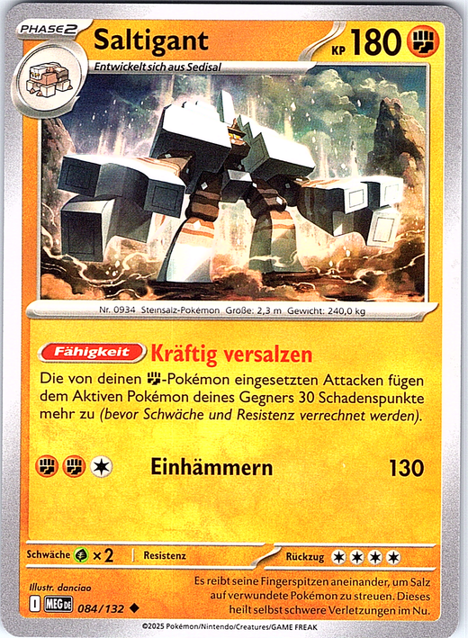 Saltigant #084/132 — Mega-Set (German)