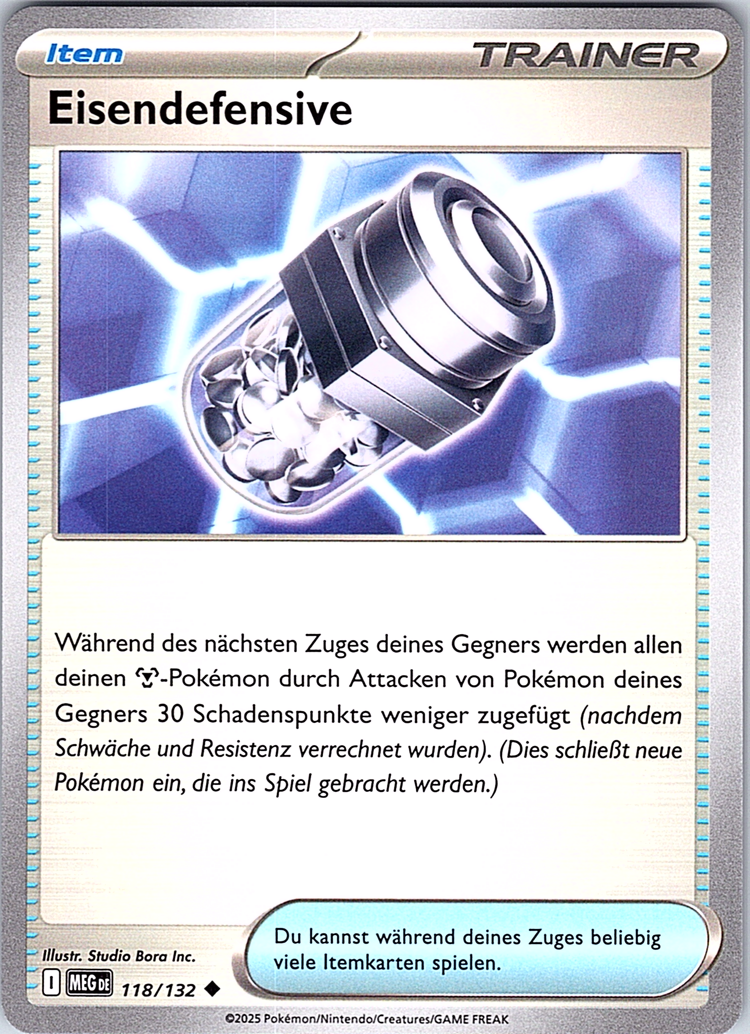 Eisende defensive #178/132 — Schwert und Schild (German)