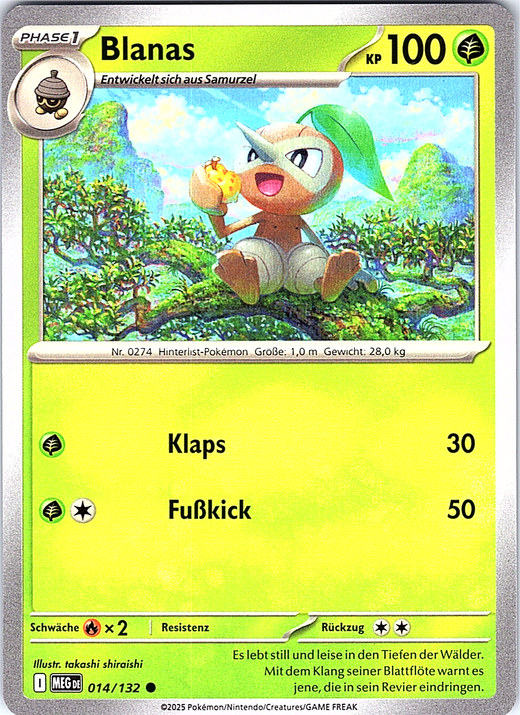 Blanas #014/132 — Mega (German)