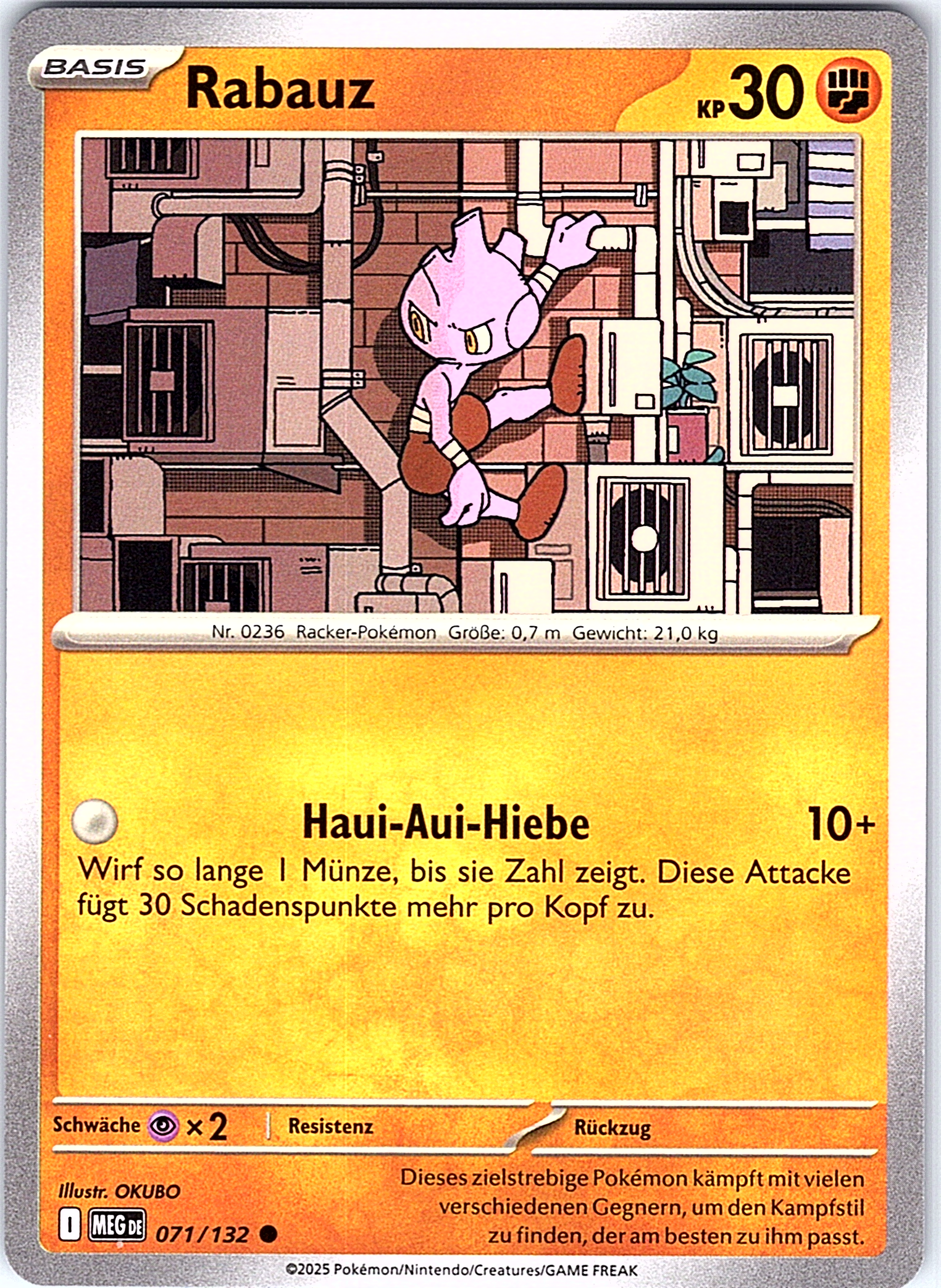 Rabauz #071/132 — Schwert & Schild (German)