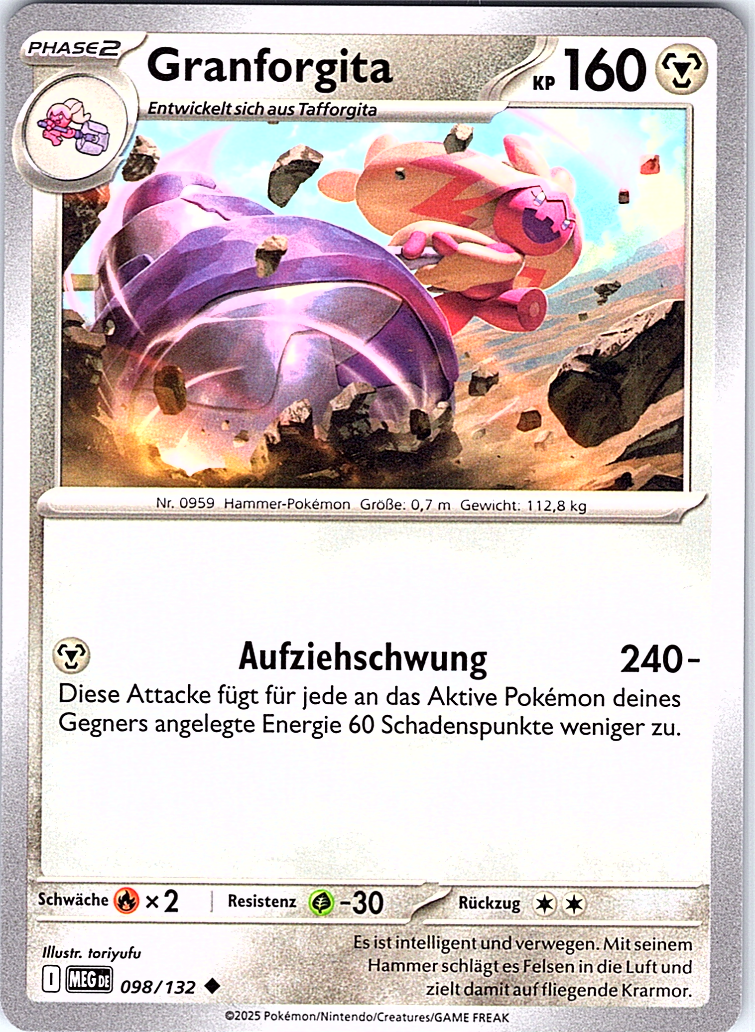 Granforgita #098/132 — Schwert und Schild (German)