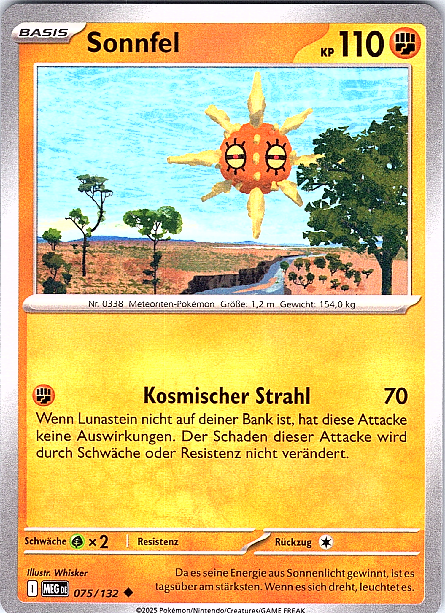 Sonnfel #075/132 — Meteoriten (German)