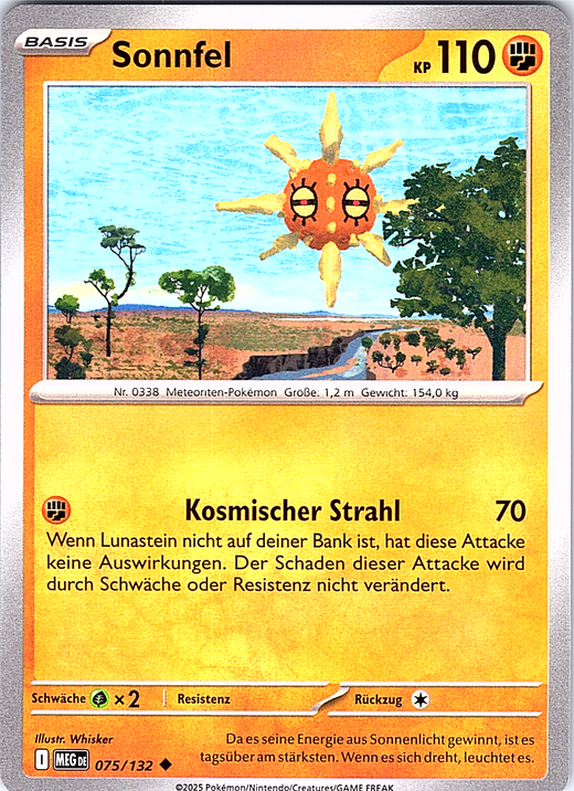 Sonnfel #075/132 — Meteoriten (German)