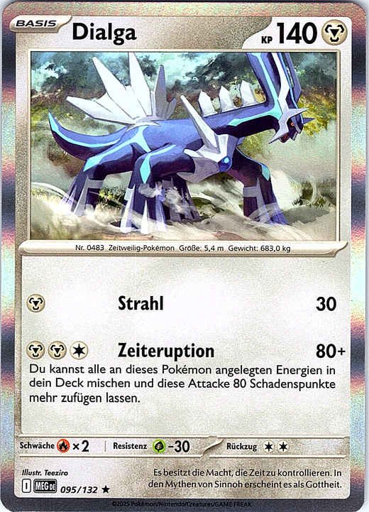 Dialga #095/132 — Mega-Set (German)