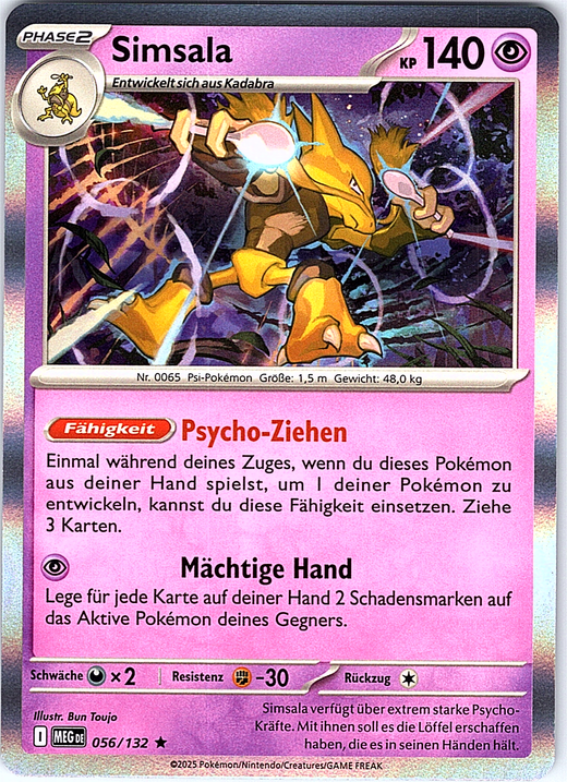 Simsala #056/132 — Mega-Set (German)