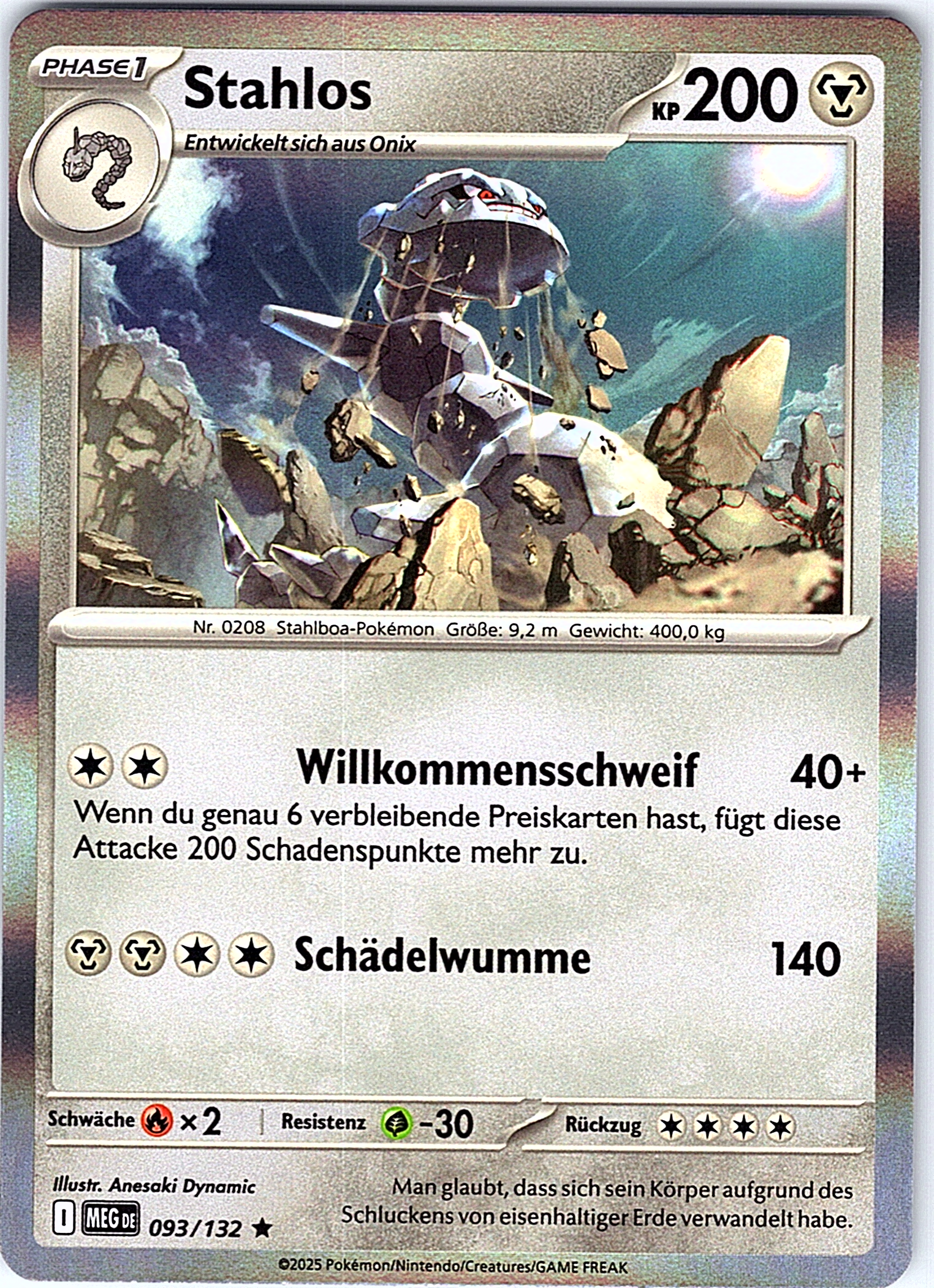 Stahlos #0208/132 — Mega-Special Collection (German)