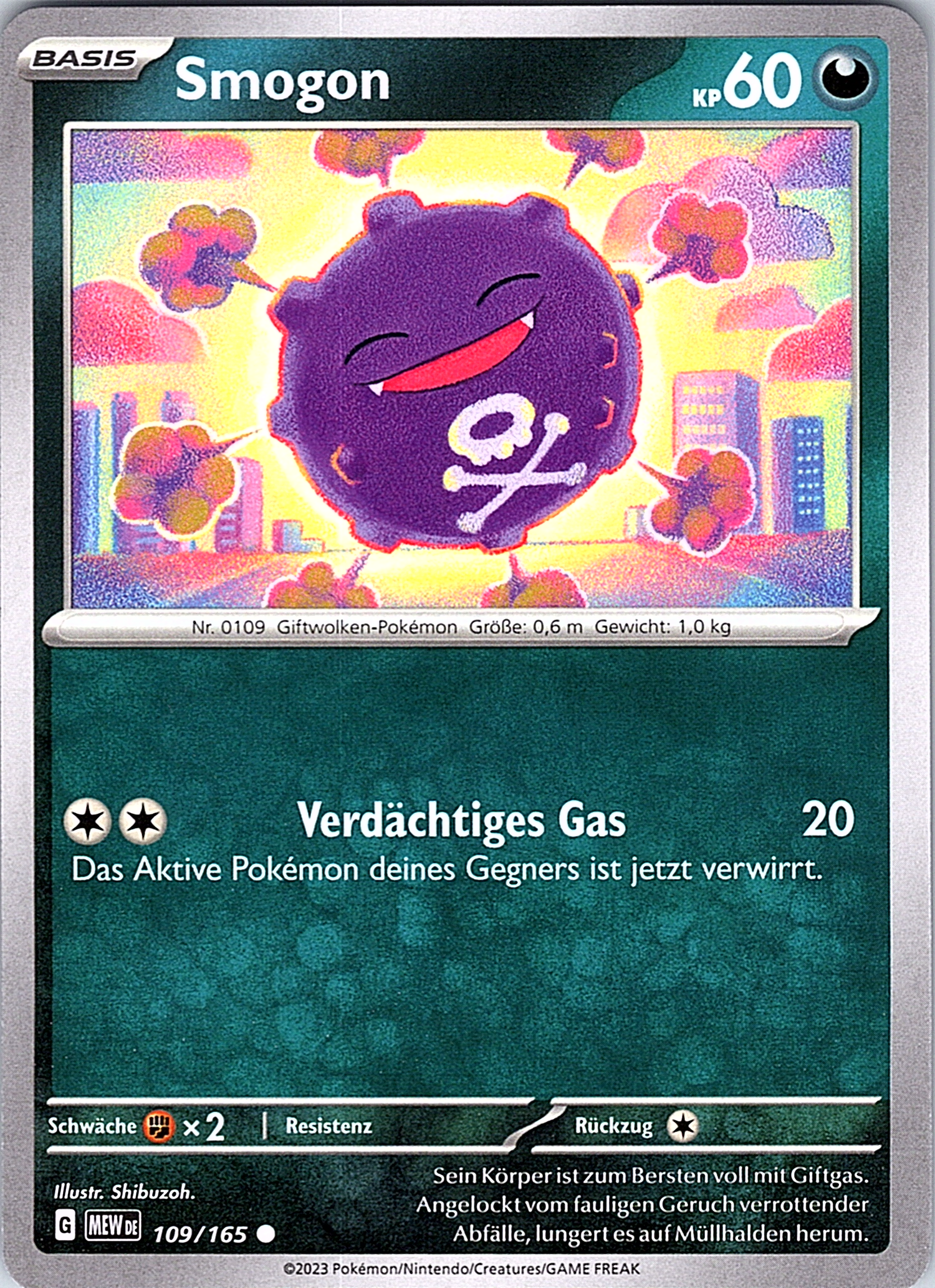 Smogon #109/165 — BASIS (German)