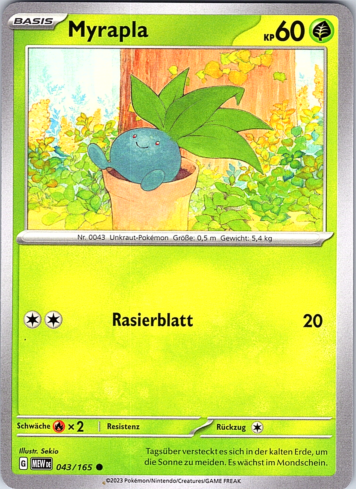Myrapla #043/165 — Schwert & Schild (German)