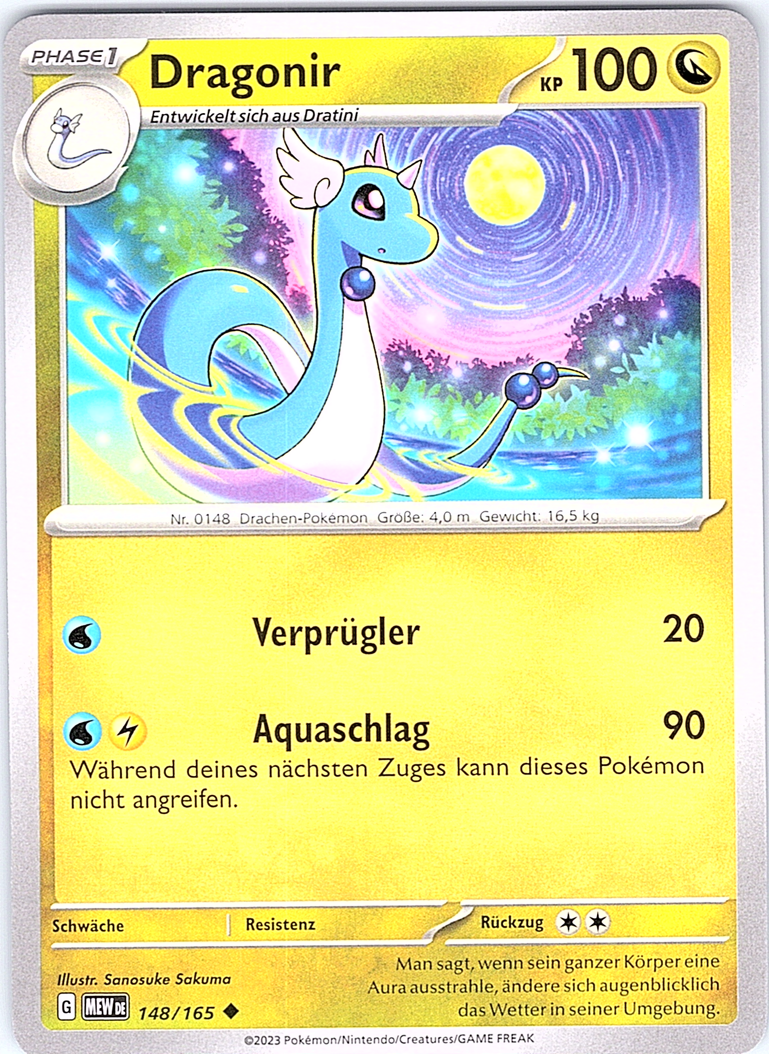 Dragonir #148/165 — name (German)