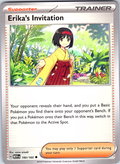 Erika's Invitation #160/165 — Pokémon TCG: Scarlet & Violet