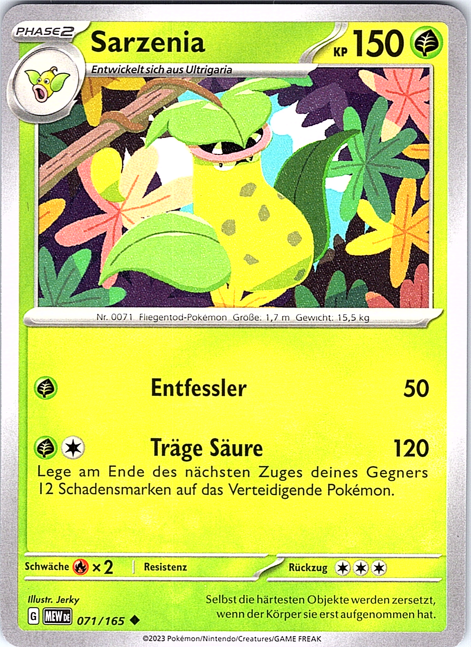 Sarzania #071/165 — Schwert & Schild (German)