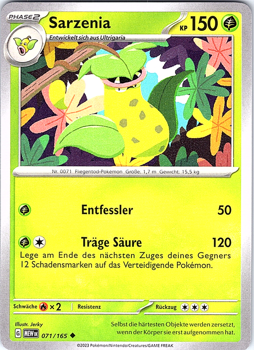 Sarzania #071/165 — Schwert & Schild (German)
