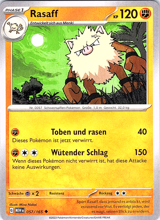 Rasaff #057/165 — Schwert & Schild (German)
