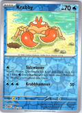 Krabby #098/165 — Pokémon Base Set (German)