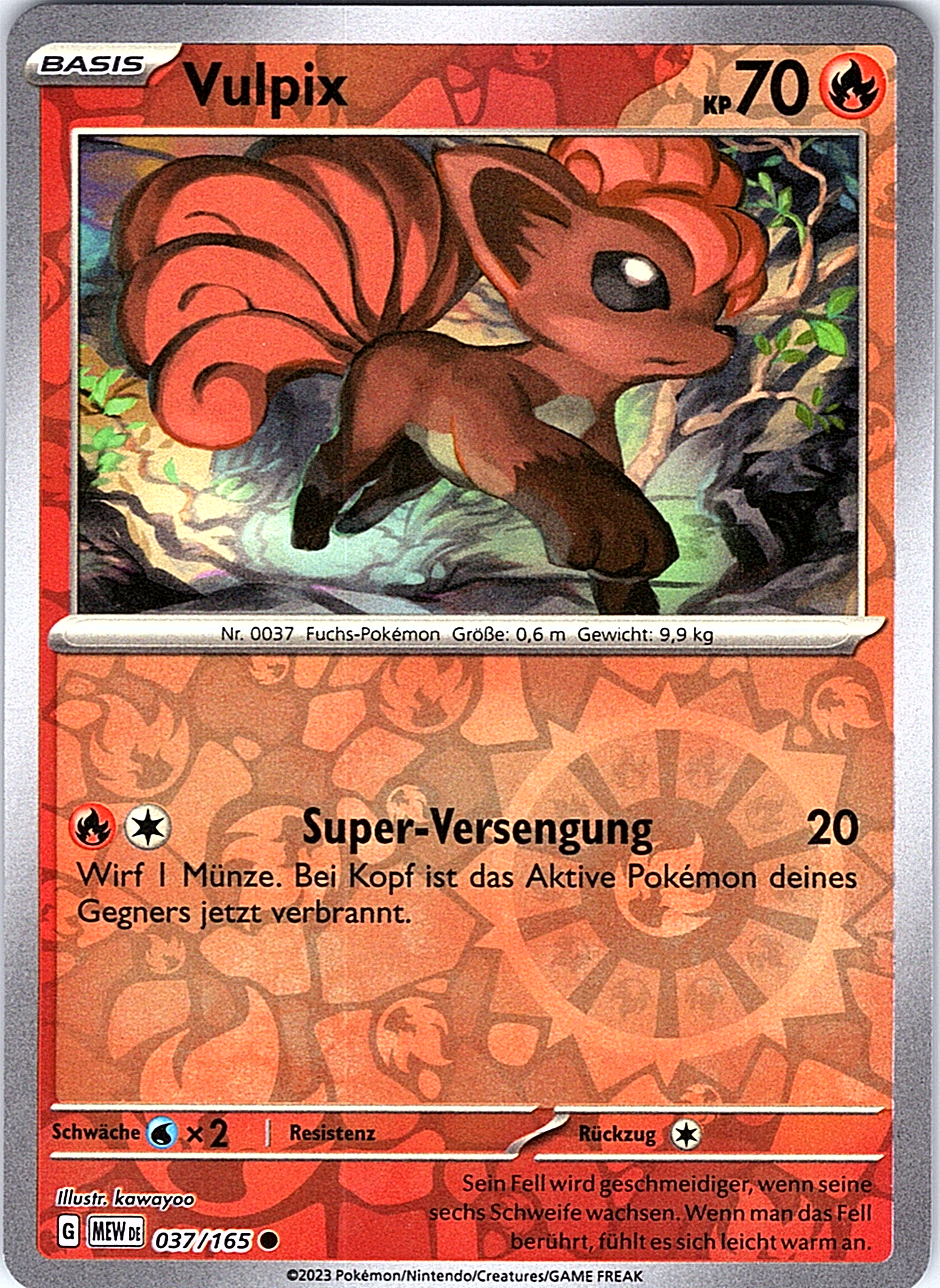 Vulpix #032/165 — Schwert & Schild - Fusion Strike (German)