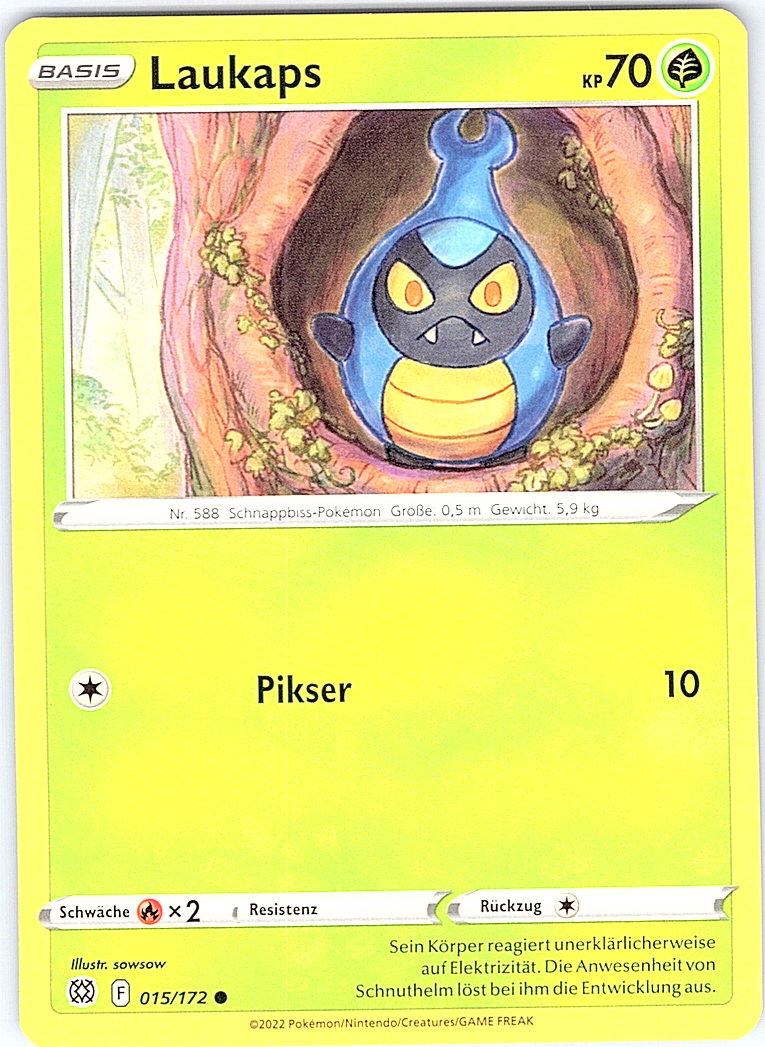 Laukaps #015/172 — Schwelle zur Entwicklung (German)