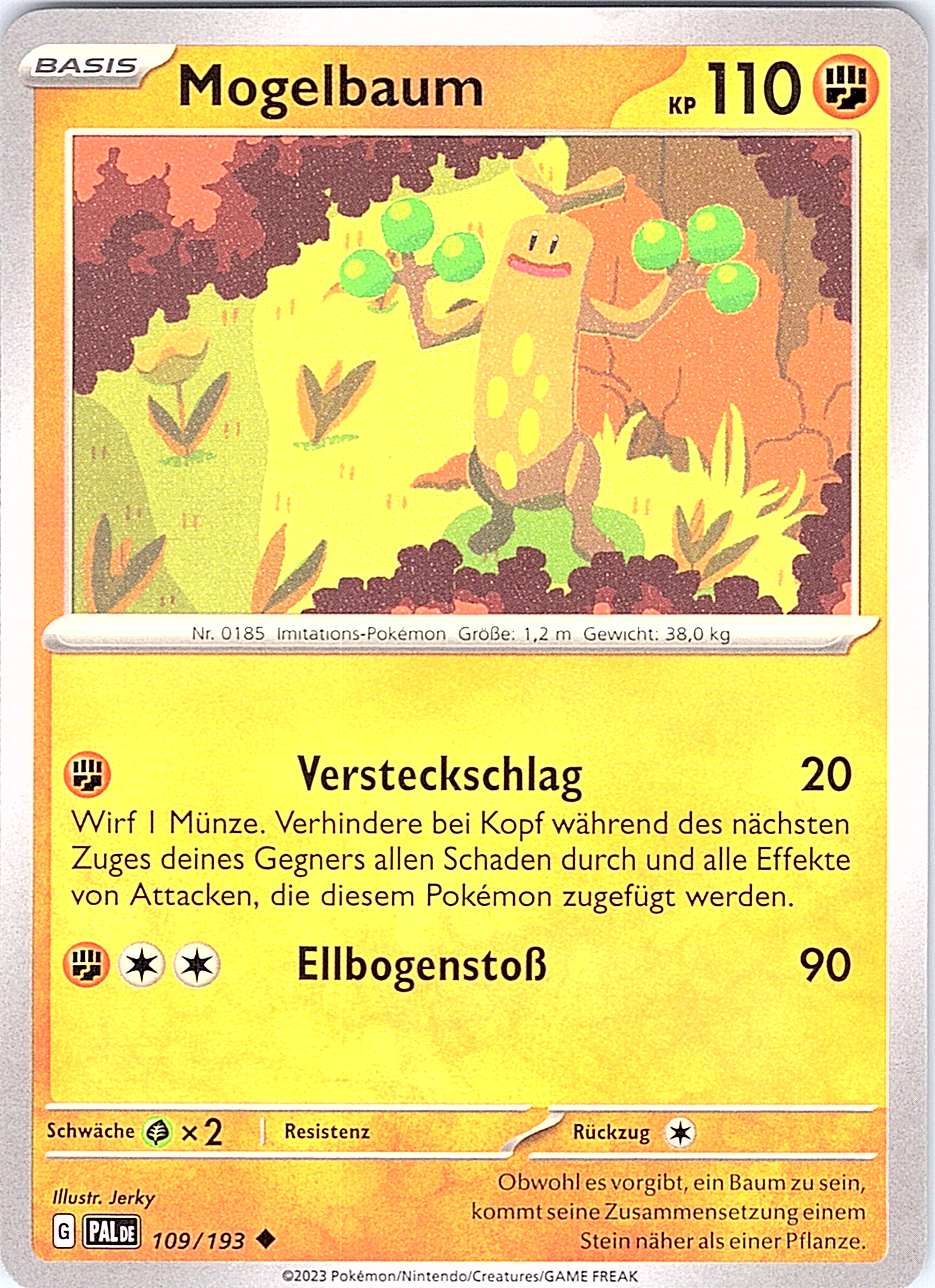 Mogelbaum #109/193 — Paldea (German)