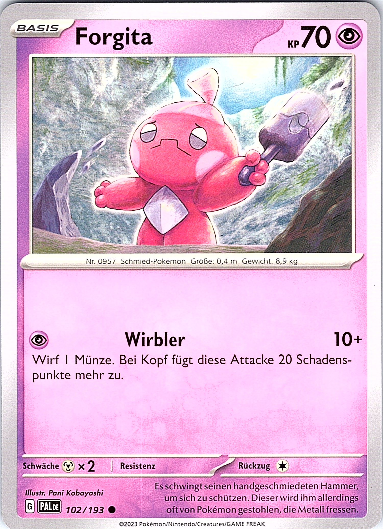 Forgita #102/193 — Paldea (German)