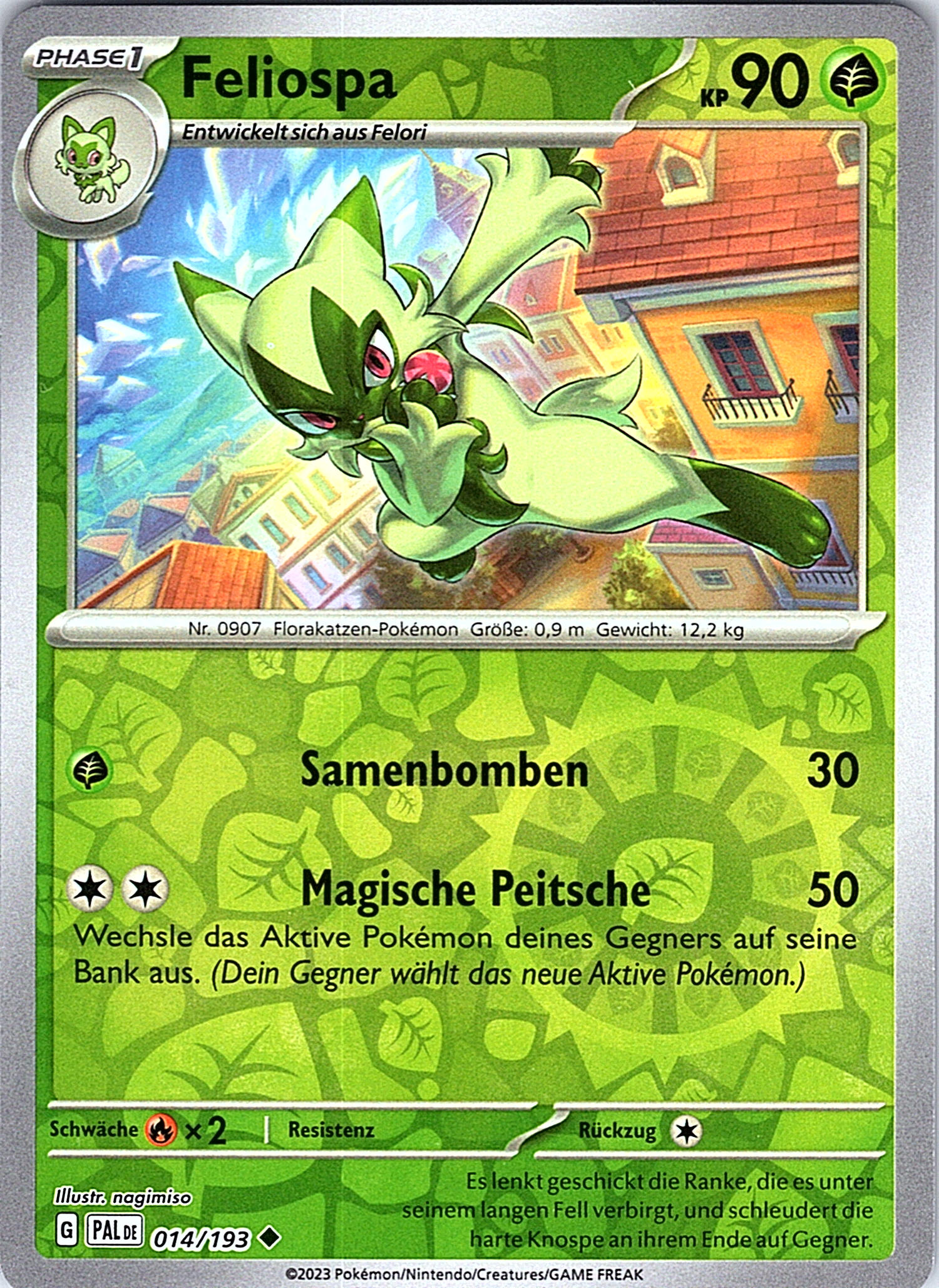 Feliospa #014/193 — Paldea Evolved (German)