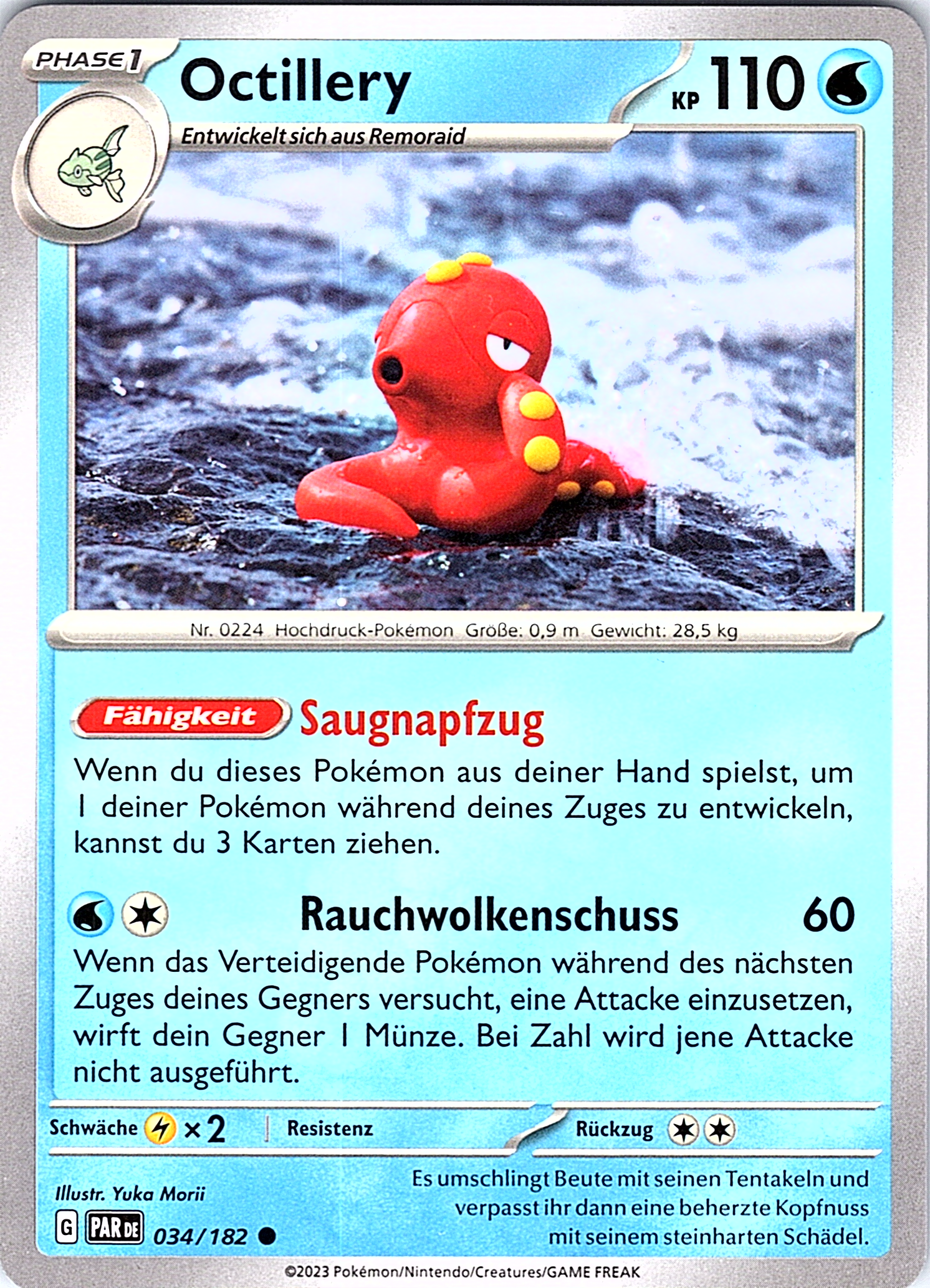 Octillery #034/182 — Paradox Rift (German)
