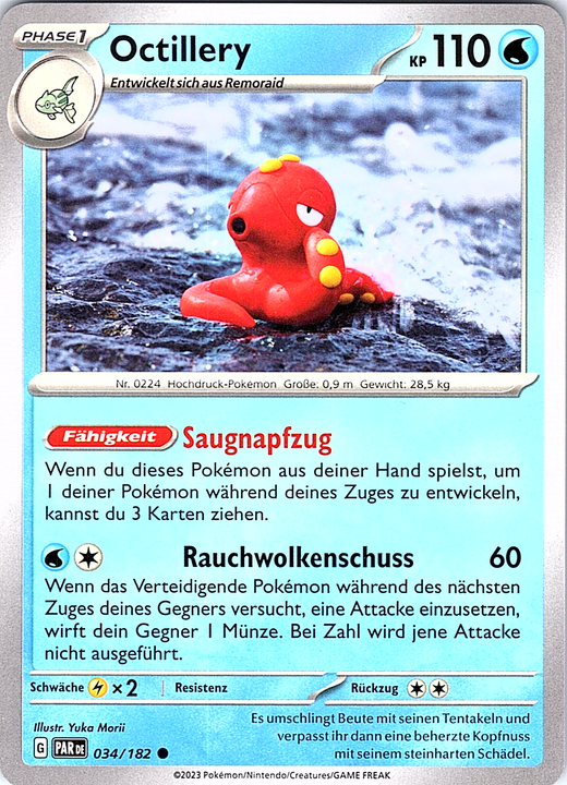 Octillery #034/182 — Paradox Rift (German)