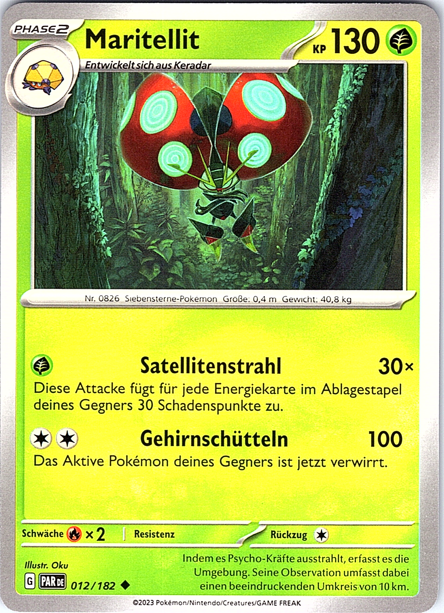 Maritellit #012/182 — Schwert & Schild (German)