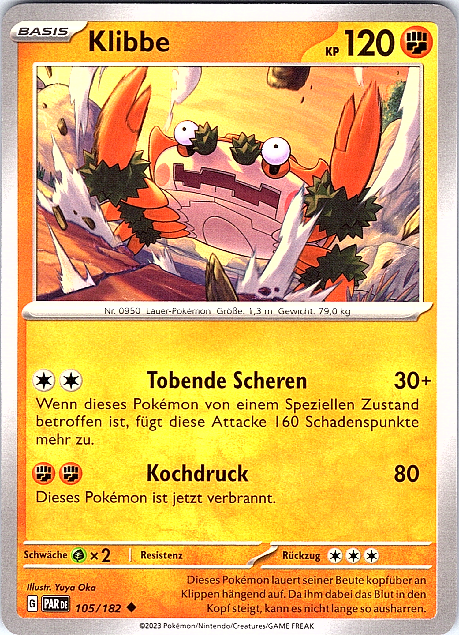Klibbe #105/182 — Paradox Rift (German)