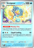 Simipour #042/182 — Paldea Evolved