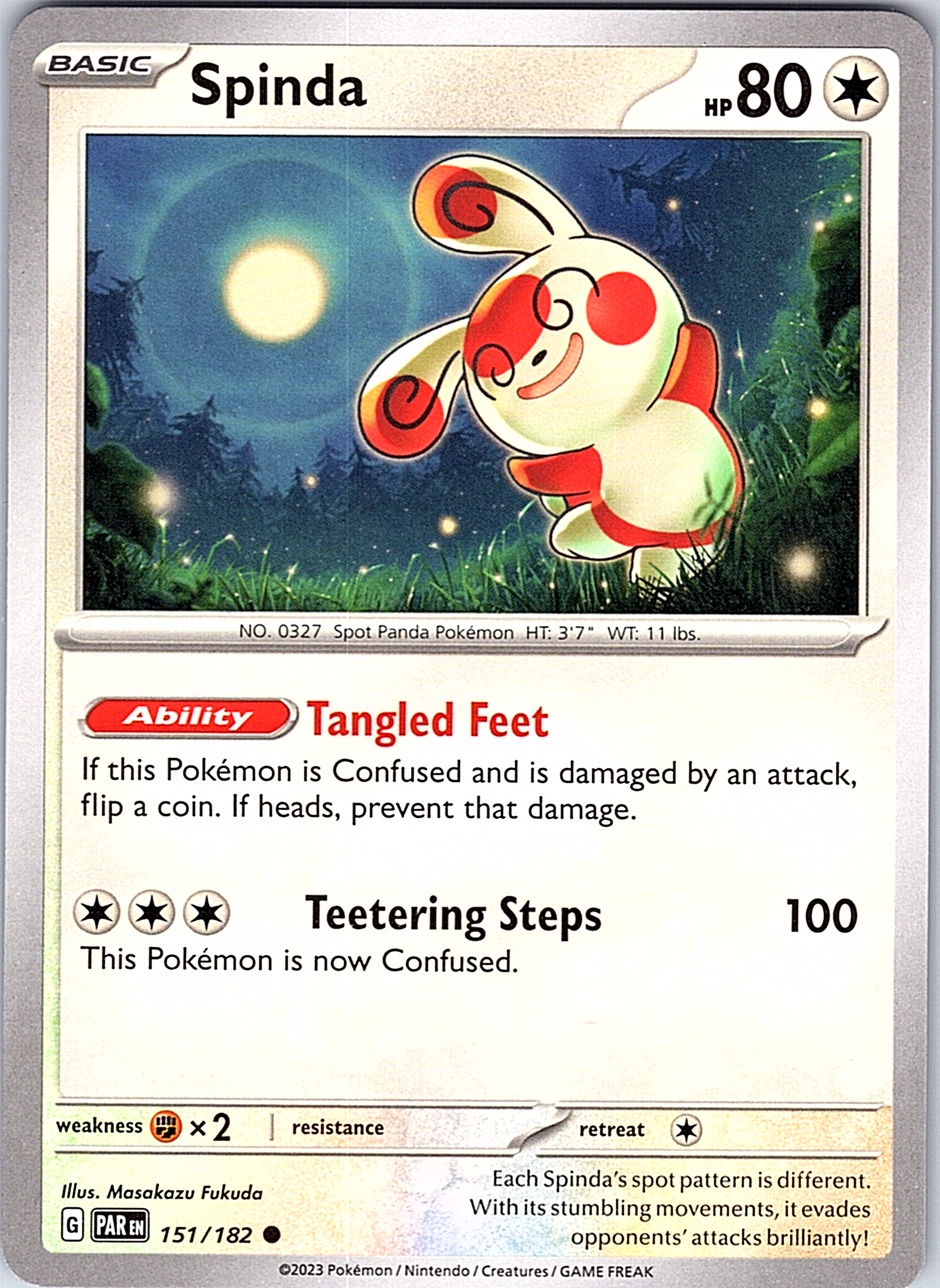 Spinda #151/182 — Paradox Rift