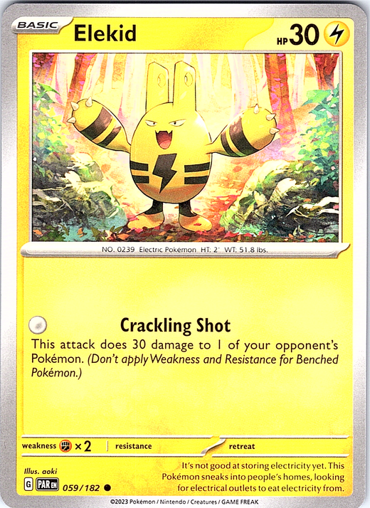 Elekid #059/182 — Paradox Rift