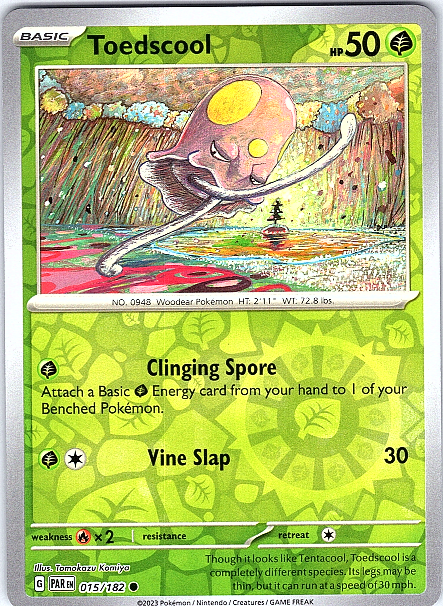 Toedscruel #015/198 — Scarlet & Violet